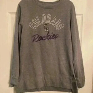 Womens Small Colorado Rockies sweatshirt